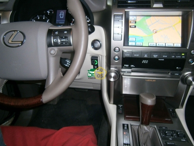 Установка ГБО на авто LEXUS GX-460  газ на машину Gaz Ok Газ ОК Киев